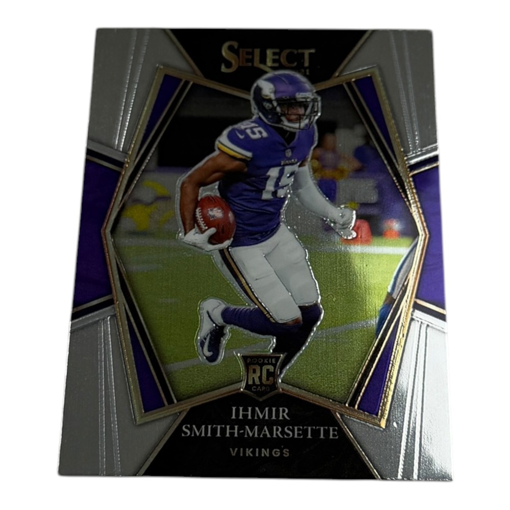 2021 Panini Select Ihmir Smith-Marsette Rookie Card RC No 182 Premier Level NFL